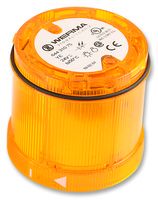 BLINKING LIGHT, LED, 24VAC/DC, YELLOW