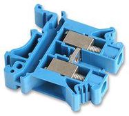 TERMINAL BLOCK, DIN RAIL, 2POS, 12AWG