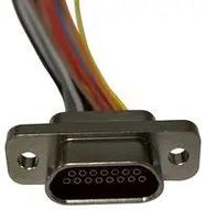 CBL, 15P MICRO-D RCPT-FREE END, 915MM