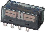 RELAY, DPDT, 250VAC, 30VDC, 15A