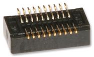 CONNECTOR, STACKING, RCPT, 20POS, 2ROW