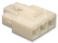 CONNECTOR HOUSING, RCPT, 3POS, 7.3MM