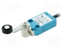 Limit switch; lever R 40mm, plastic roller Ø18mm; NO + NC; 10A HONEYWELL