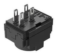 CONTACT BLOCK, PB SW, SPST-NO, 5A/250VAC