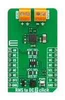 RMS TO DC 2 CLICK ADD-ON BOARD, 3.3V/5V