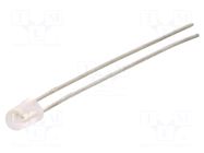 LED; red/yellow-green; 3mm; 100°; Front: convex; No.of term: 2 LITEON