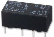 RELAY, SIGNAL, DPDT, 30VDC, 2A