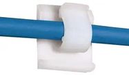 CABLE CLIP, RND ADHESIVE 15MM PK100