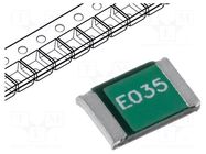 Fuse: PTC polymer; 350mA; Imax: 40A; 1812 ECE