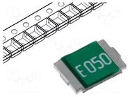 Fuse: PTC polymer; 500mA; Imax: 40A; 1812 ECE