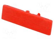 Protection; red; polyamide; 5mm POKÓJ