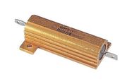 RESISTOR WIREWOUND, 0.1 OHM, 50W, 1%
