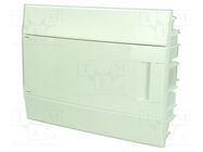 Enclosure: for modular components; IP41; plaster embedded; grey ABB