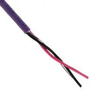 SHIELDED MULTIPAIR CABLE 1PR 1000FT 300V CHROME