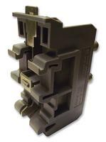 TERMINAL BLOCK, DIN RAIL, 2POS, 4AWG