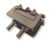 TERMINAL BLOCK, DIN RAIL, 2POS, 4AWG