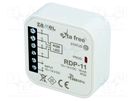RGB controller; EXTA FREE; flush mount; 10÷14VDC; IP20; -10÷55°C ZAMEL