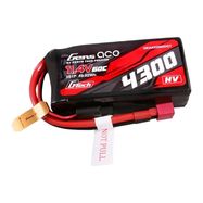 Gens ace G-Tech 4300mAh 3S1P 11.4V 60C Lipo Battery with T-plug, Gens ace