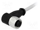 Plug; M12; PIN: 4; female; A code-DeviceNet / CANopen; 7.5m; cables HARTING
