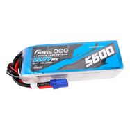 Gens ace G-Tech 5600mAh 80C 22.2V 6S1P Lipo Battery Pack with EC5 plug, Gens ace