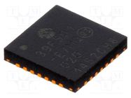 IC: power detector; UART; 24bit; 512BEEPROM; QFN28; 2.7÷3.6V; 15mA MICROCHIP TECHNOLOGY