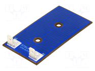 Resistor: thick film; heating; screw; 300W; 6.3mm; 170°C; steel TELPOD