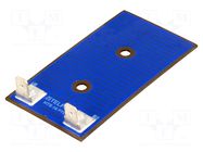 Resistor: thick film; heating; screw; 100W; 6.3mm; 170°C; steel TELPOD