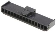 CONNECTOR HOUSING, RCPT, 15POS, 2.5MM