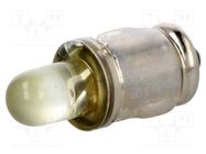 LED lamp; yellow; BA7S; 24VDC; 24VAC POLAM-ELTA