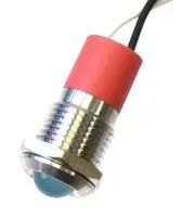 PANEL INDICATOR, BLUE, 12MM, 12V