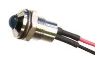 LED PANEL INDICATOR, BLUE, 8MM, 12V