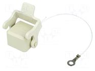 Protection cover; GWconnect; size 3A; cord; with latch; 21x21mm MOLEX