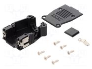 Enclosure for connectors: D-Sub; D-Sub 9pin,D-Sub HD 15pin CONEC