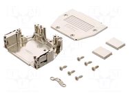 Enclosure for connectors: D-Sub; D-Sub 25pin,D-Sub HD 44pin CONEC