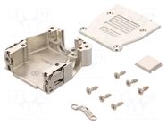Enclosure for connectors: D-Sub; D-Sub 15pin,D-Sub HD 26pin CONEC