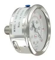 PRESSURE GAUGE, 160PSI, 1/4"MNPT