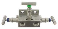 MANIFOLD BLOCK, 1/2" NPT, 3 OUTLETS