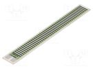 Resistor: thick film; heating; glued; 2645Ω; 20W; 76.2x9.53x1mm TELPOD