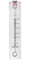 AIR FLOWMETER, 150PSI, 3SCFH, 1/8" FNPT