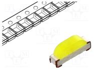 LED; SMD; 0802; white cold; 300÷500mcd; 6500-15000K; 120°; 20mA OPTOSUPPLY