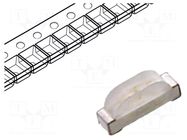 LED; green; SMD; 0802; 400÷700mcd; 2.8÷3.4VDC; 2.1x0.6x1mm; 120° OPTOSUPPLY