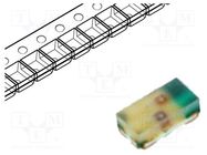 LED; SMD; 0603; red/green; 1.6x0.8x0.5mm; 120°; 20mA; Lens: diffused BROADCOM (AVAGO)