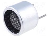 Sensor: ultrasonic transducer; f: 25kHz; Ø16.2x12mm; aluminium SENCERA