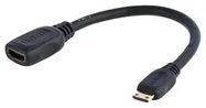 CABLE ASSY, HDMI PLUG-MINI PLUG, 127MM