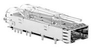 CONN CAGE, ZSFP+, 1X1 SINGLE, PRESS FIT