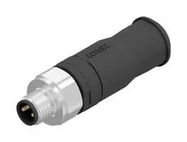 SENSOR CONN, M8, PLUG, 3POS, CABLE