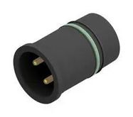 SENSOR CONN, M12, PLUG, 4POS, PANEL