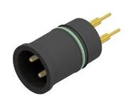 SENSOR CONN, M12, PLUG, 4POS, PANEL