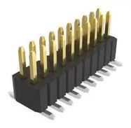 CONN, HEADER, 20POS, 2ROW, 1.27MM