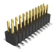 CONN, HEADER, 24POS, 2ROW, 1.27MM